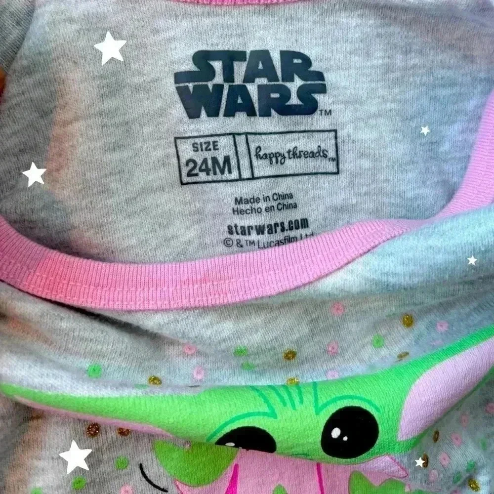 24m Star Wars “Cutest in the Galaxy”, great condition, bundle dsct